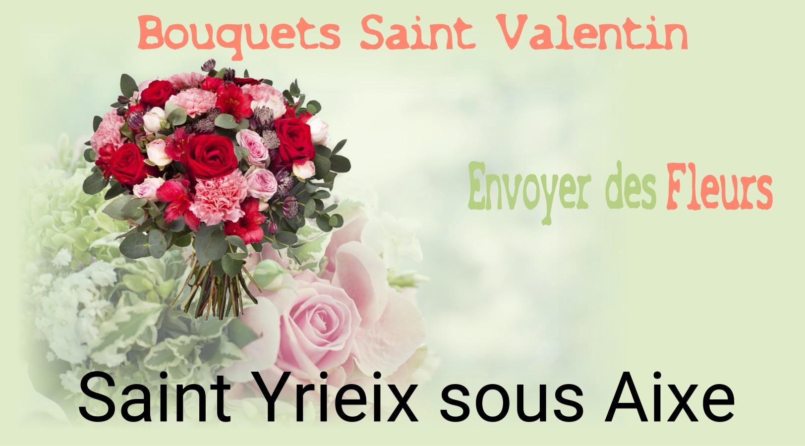 Roses de Saint-Valentin livrées à Saint-Yrieix-sous-Aixe